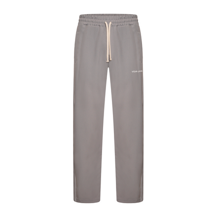 Grey Piping Joggers
