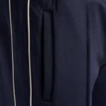 Navy Signature Track Bottoms