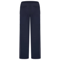 Navy Signature Track Bottoms