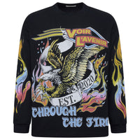 Through The Fire Waffle Long Sleeve - Black