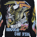 Through The Fire Waffle Long Sleeve - Black