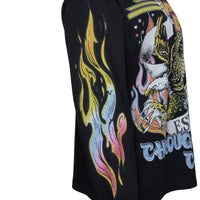 Through The Fire Waffle Long Sleeve - Black