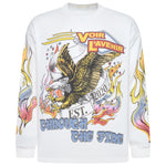 Through The Fire Waffle Long Sleeve - White