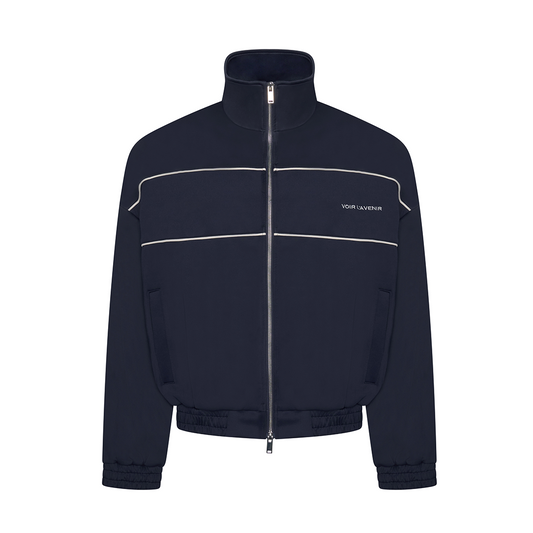 Navy Signature Track Jacket