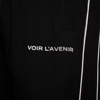 Black Piping Joggers