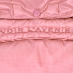 Pink Nylon Ripstop Puffer Jacket