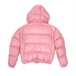 Pink Nylon Ripstop Puffer Jacket