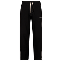 Black Piping Joggers