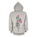 Temptation Hoodie - Grey - Back view