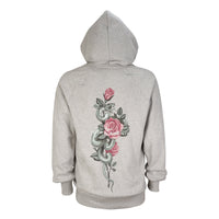 Temptation Hoodie - Grey - Back view