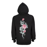 Temptation Hoodie - Black - Back view